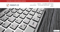Desktop Screenshot of feedit.cz